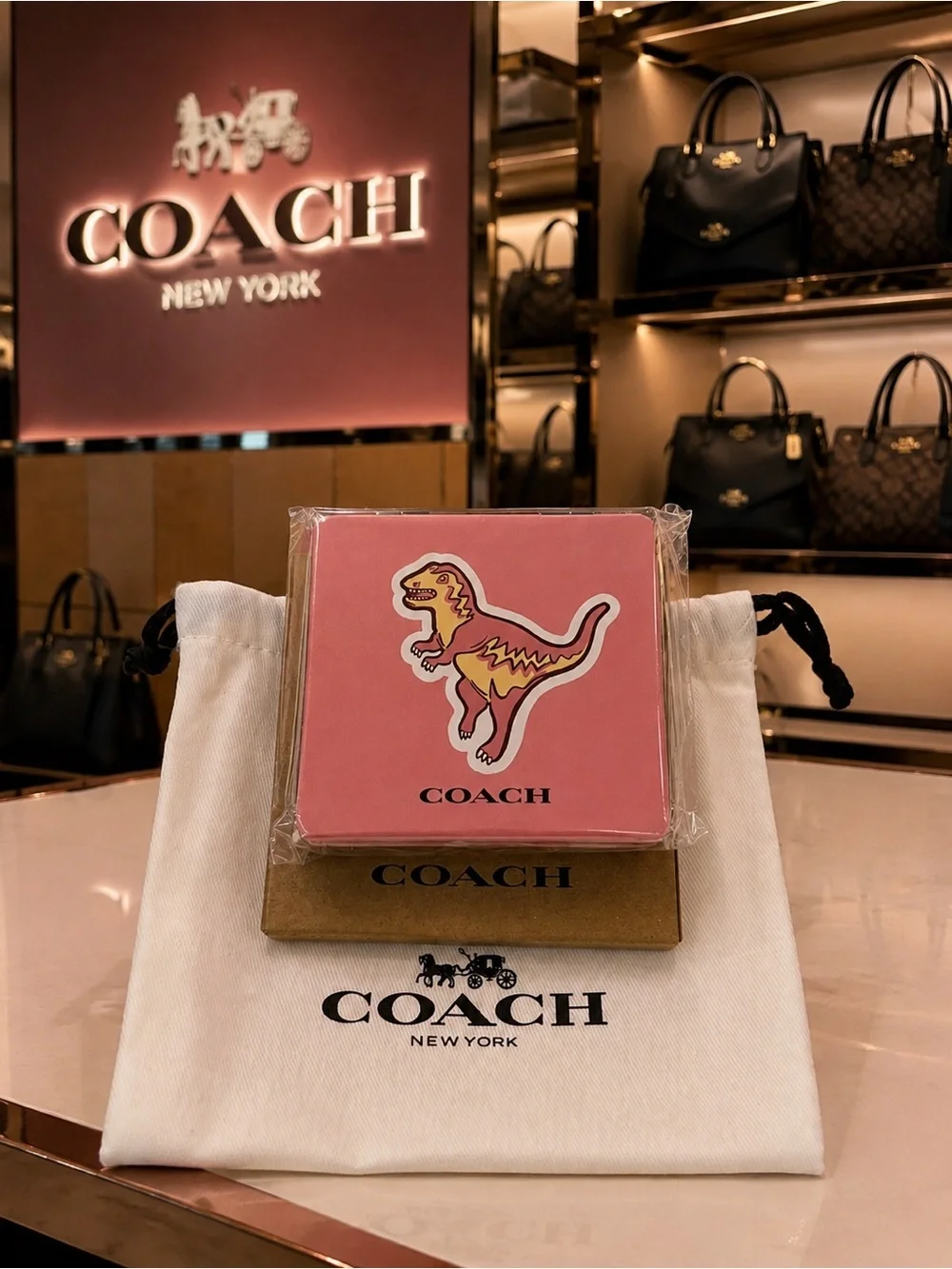 Coach limited edition rexy compact mirror